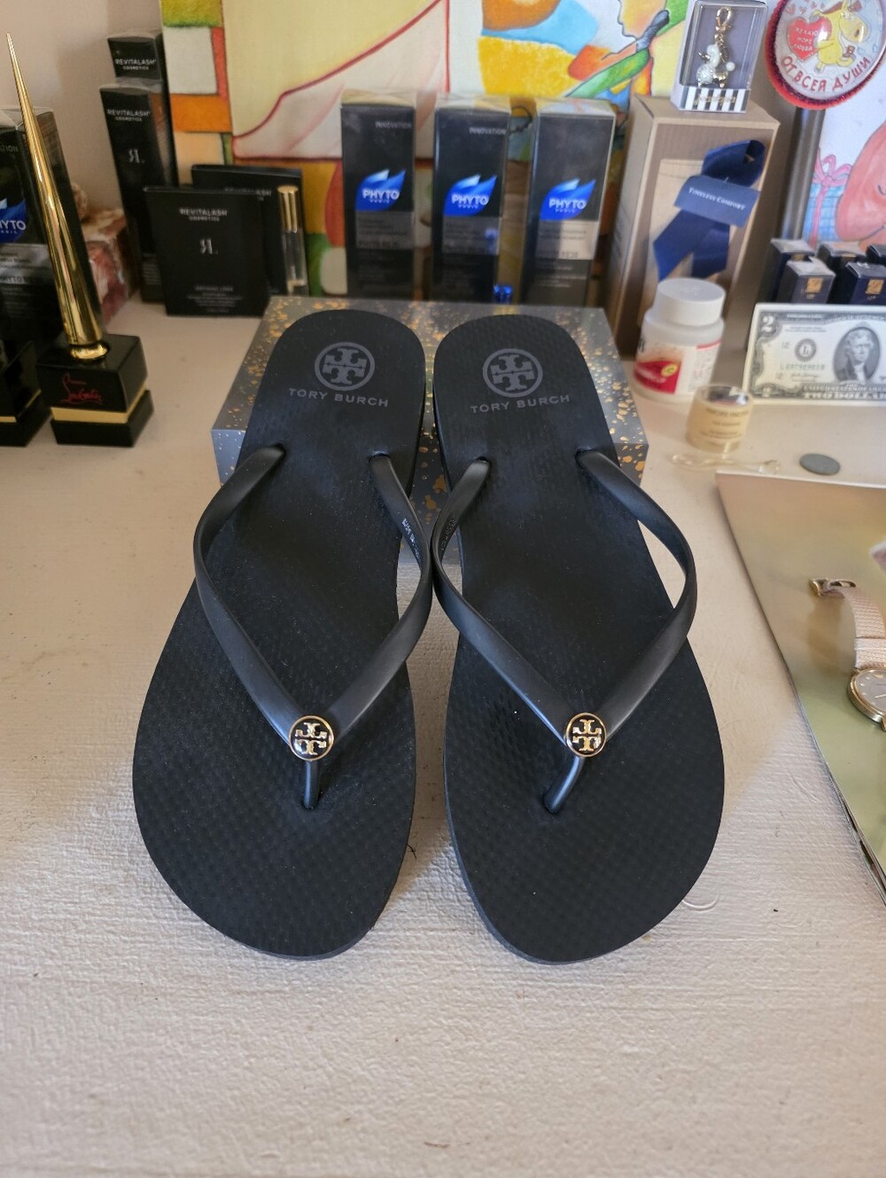 Tory Burch Flip Flops 10 M Discontinued design
